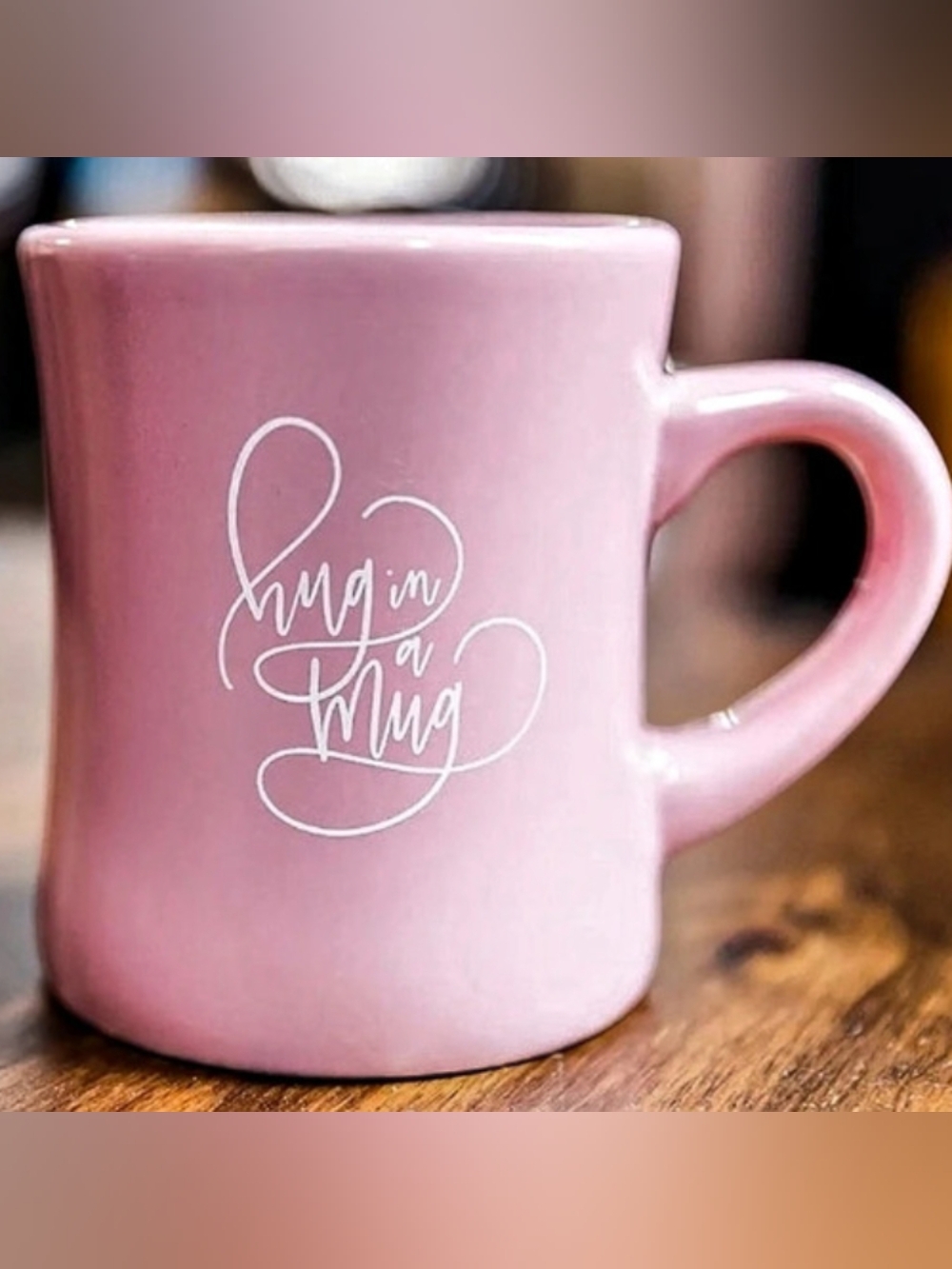Pink Coffee Mug Hug In A Mug